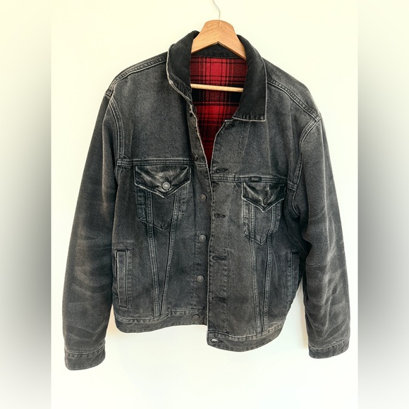 Polo Ralph Lauren Reversible Denim-Flannel Trucker